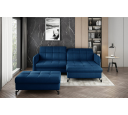 Rohová sedací souprava LORELLE + Taburet Monolith 77 110x200 Pravá 1