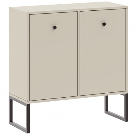 Komoda LINEA 2D, Kašmír/Černá Komoda LINEA 2D, Kašmír/Černá