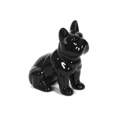 Figurka Francouzského buldočka S černá