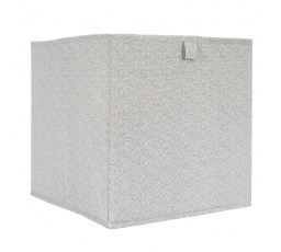 Krabice do regálu 30x30cm světle šedá     Cube