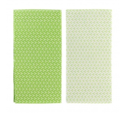 Sada 2 podložek prodlužujících čerstvost do lednice zelená