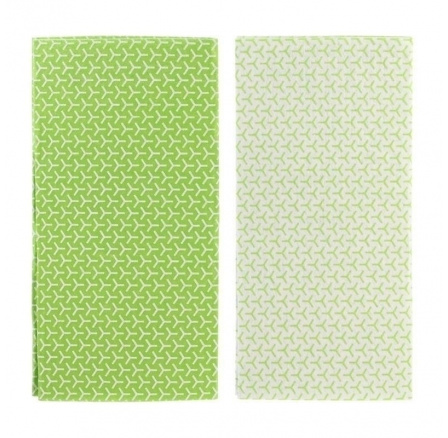 Sada 2 podložek prodlužujících čerstvost do lednice zelená