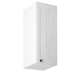 Kuchyňská horní skřínka PROWANSJA G30 - Pravá, Bílá/Borovice Andersen