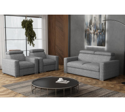 Sedací souprava Petrit 3+1+1 Aragon šedá