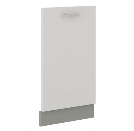 Kuchyňská dvířka Bolzano ZM 713x596 bílý lesk/šedá Kuchyňská dvířka Bolzano ZM 713x596 bílý lesk/šedá