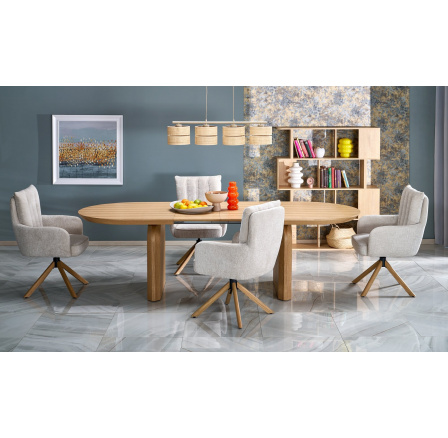 SUNSET rozkládací stůl přírodní (2p=1ks)