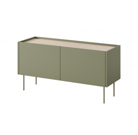 TV komoda Desin, olivový / dub nagano TV komoda Desin, olivový / dub nagano