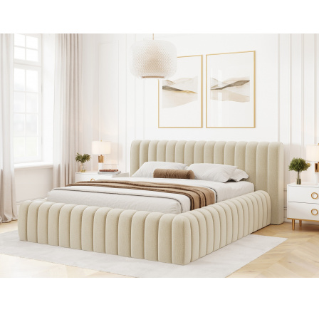 Postel Carilla + Kovový rám/Plynový píst/Úložný prostor 180x200 Monolith 04 1