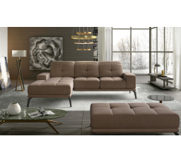 Narożnik Torrense + Taburet Monolith 09 140x215 Levý