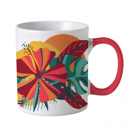 Hrnek Exotic Paradise 300 ml červený Hrnek Exotic Paradise 300 ml červený