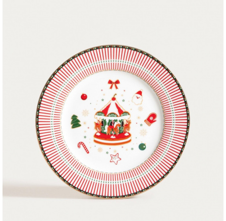 CIRCORIA pruhovaný dezertní talíř 19 cm 761706 CIRCORIA pruhovaný dezertní talíř 19 cm 761706