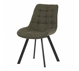 Jídelní židle, zelená, látka, HC-465 GRN2