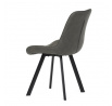 Jídelní židle, šedá, látka vintage, HC-V3066 GREY3