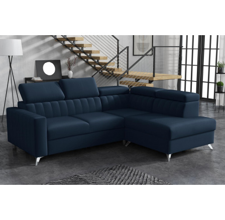 Sedací souprava Mildred III pravá modrá Sedací souprava Mildred III pravá modrá