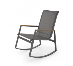Houpací křeslo ZLATAN, Tmavě šedá