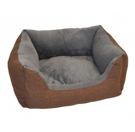 Pelíšek AXIN Deluxe hnědý - 58x48 cm