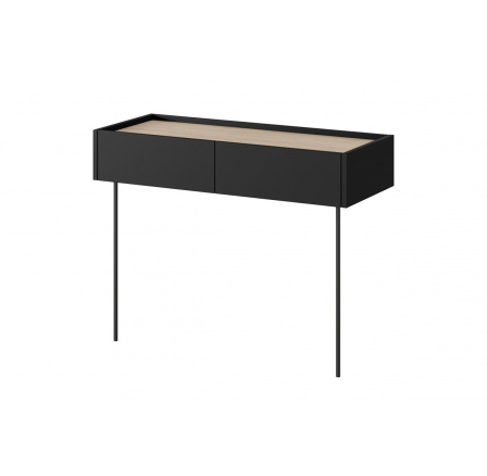 Toaletní stolek Desing, matná černá / dub nagano Toaletní stolek Desing, matná černá / dub nagano