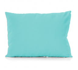 Bavlněný povlak na relaxační polštář tyrkysový 55x180