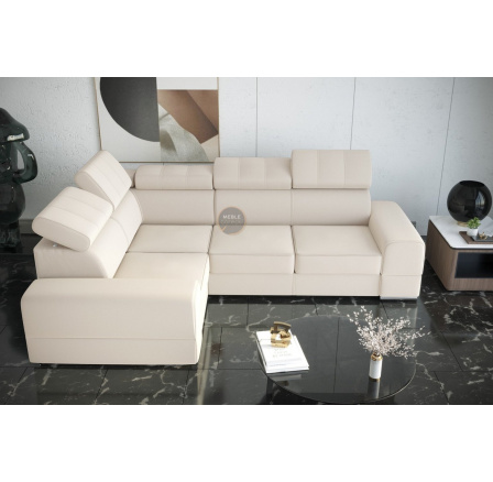 Rohová sedací souprava ROYAL II 280×210 - levá, béžová