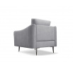 Křeslo CORI Světle šedé, Cloud 81