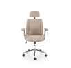 Kancelářské křeslo TIMBER, Ořech/Béžová