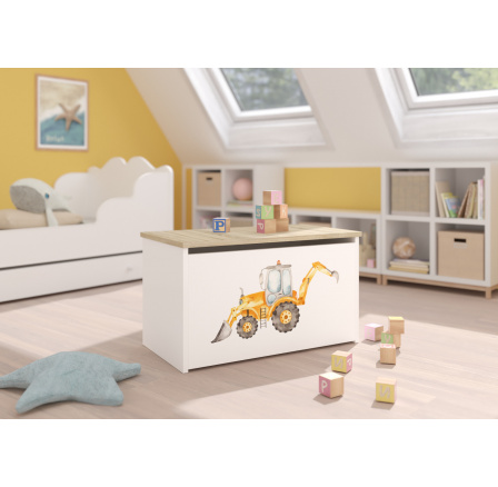 Truhla na hračky DARIA White+Sonoma Truhla na hračky DARIA White+Sonoma