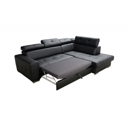 Rohová sedací souprava MARGO I 265×185 přírodní kůže - Pravá strana, přírodní kůže - volitelná barva