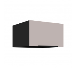 Horní skřínka ARONA - 60 NAGU-36 1F, Černá mat/Kašmír