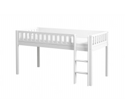 Vyvýšená postel Viggo bílá