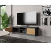 TV komoda MALVÍNA 140, Antracit/Dub artisan