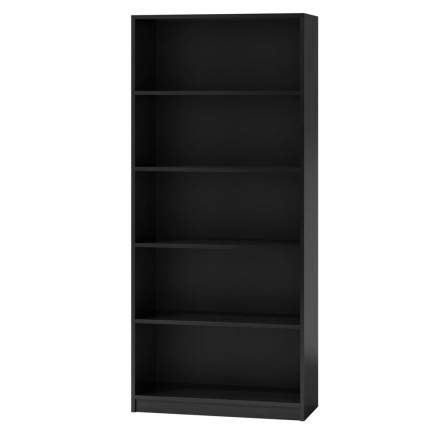 Regál MALVÍNA 80, Černá