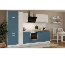Kuchňská linka Todor 290 modrá/bílá + PD 200 bílá
