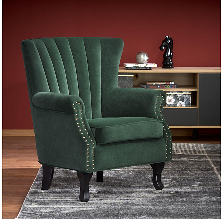 Křeslo TITAN, tmavě zelená