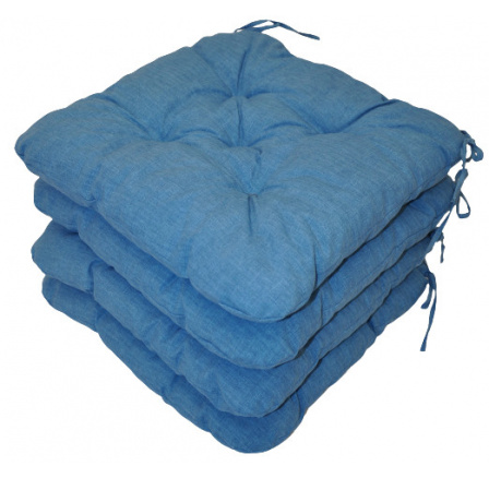 Sedák UNI Maxi barva tyrkysový melír - set 4 kusy