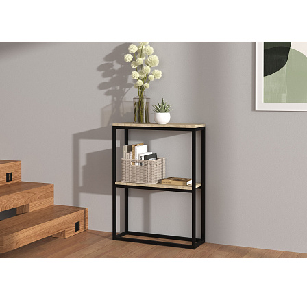 Konzole MASON Černá+Sonoma