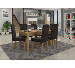 Sada stolu s židlemi RODOS 56 Craft Gold