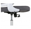 Kancelářská židle, houpací mechanismus, šedá síťovina, KA-Q843 GREY