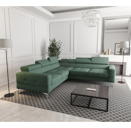 Rohová sedací souprava TOSCANIA MAX 250×250 - volitelný odstín , levá