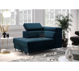 Křeslo lenoška GALAXY - modrá , levá