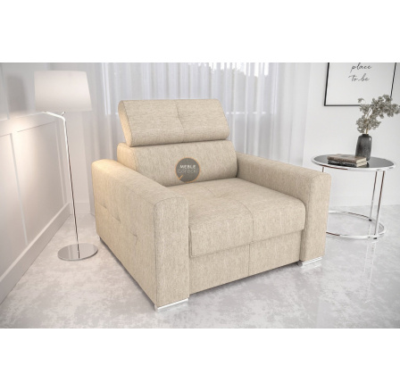 Křeslo MARGO 110 cm - béžová