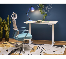 Psací stůl B53, bílý