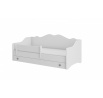 Postel s matrací EMKA Gray, White 160x80 White