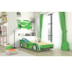 Postel s matrací SPEED 160x80 Zelená