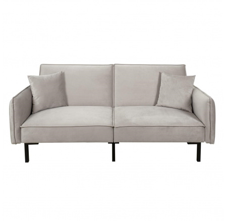 Rozkládací pohovka Canif Velvet šedá