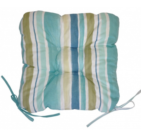 Sedák UNI látka modré pruhy