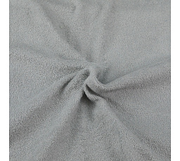 Froté prostěradlo světle šedé na vysokou matraci 190g/m2 220x200