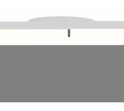 Jídelní stůl ALTO II, Efekt bílého mramoru/ Černý mat