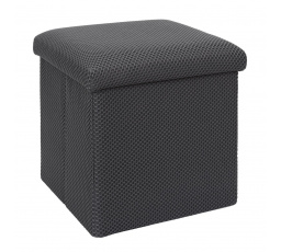 Pufa Vels Atom šedá