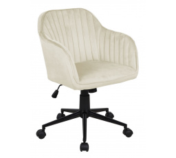 Otočná židle velvet béžová FB1-FX