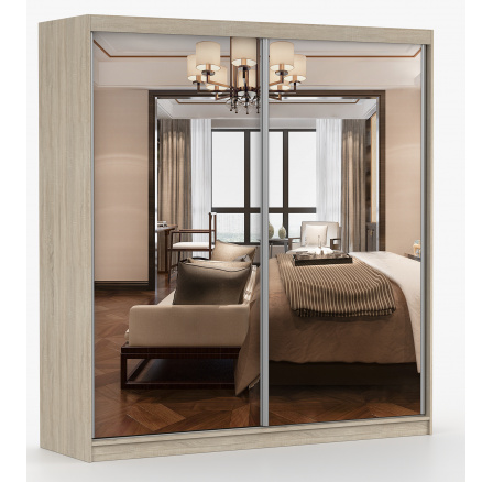 Šatní skříň MULTI 20 - 203 cm, Dub Sonoma Šatní skříň MULTI 20 - 203 cm, Dub Sonoma